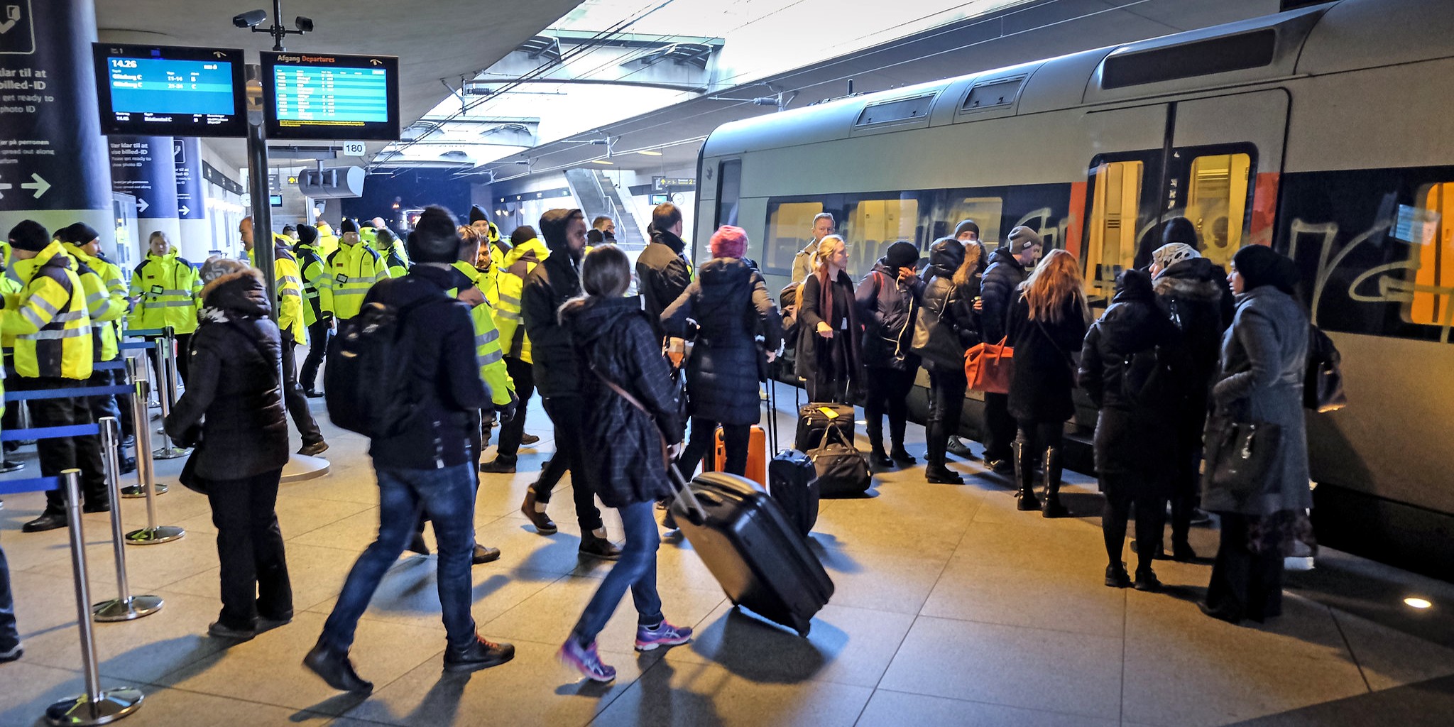 Danish border checks when travelling from Sweden
