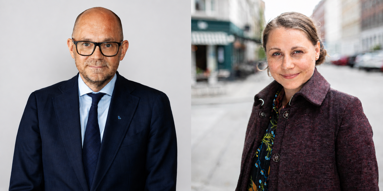 Johan Britz og Sisse Marie Welling