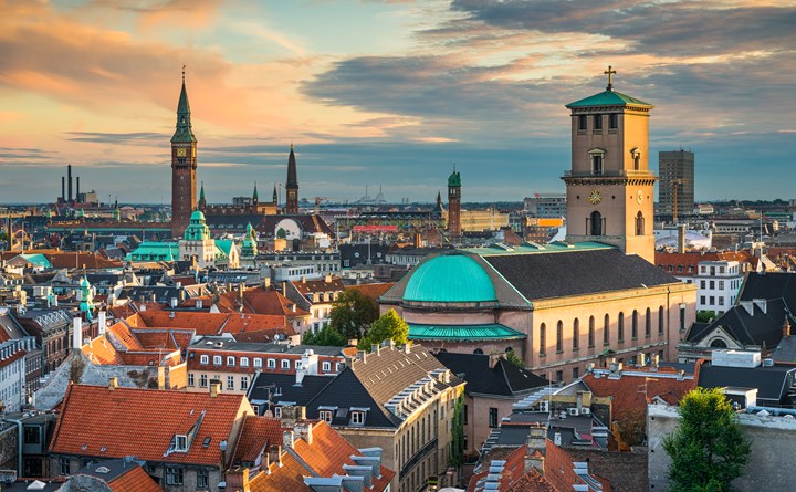 København Vor Frue Kirke og rådhustårnet (1)