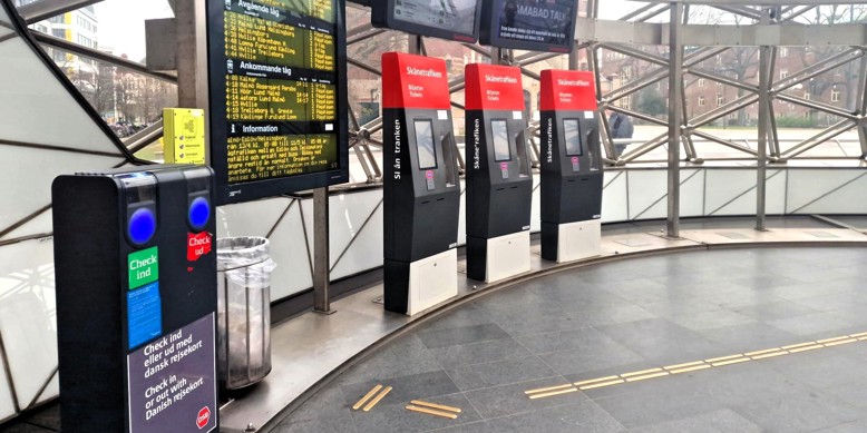 Rejsekortstander i Malmø