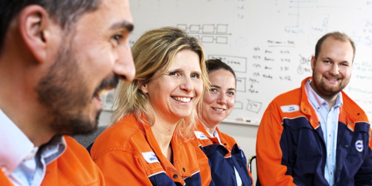 Industriarbejdere i Sverige. Foto: Sofia Sabel